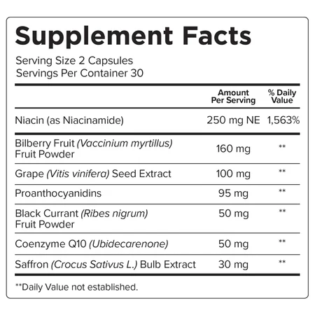 Neuroptene Perfect Pressure Supplement Facts