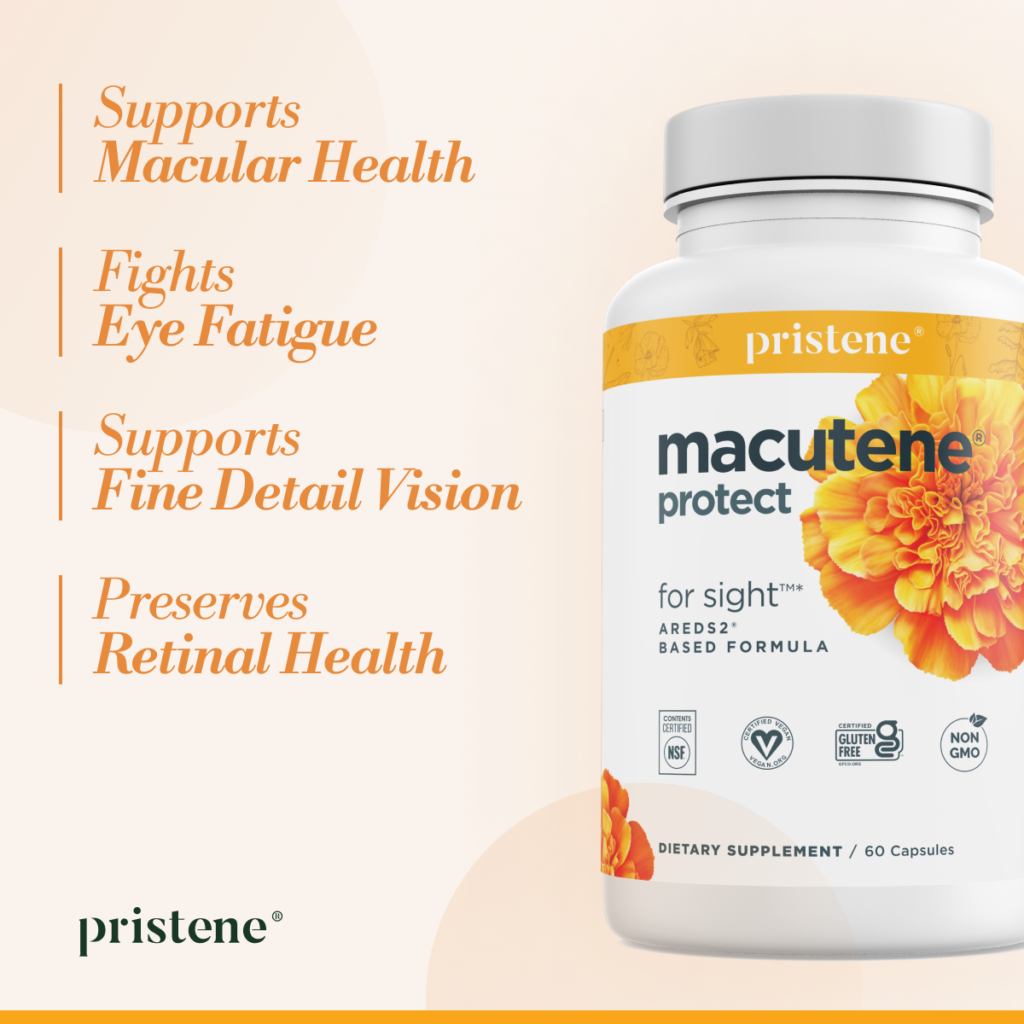 Macutene Protect offers essential nutrients for macular health